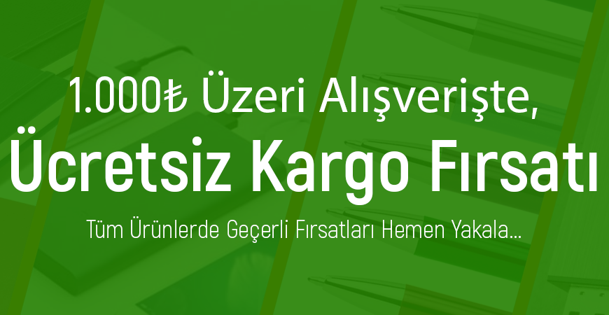 Ücretsiz Kargo Fırsatı